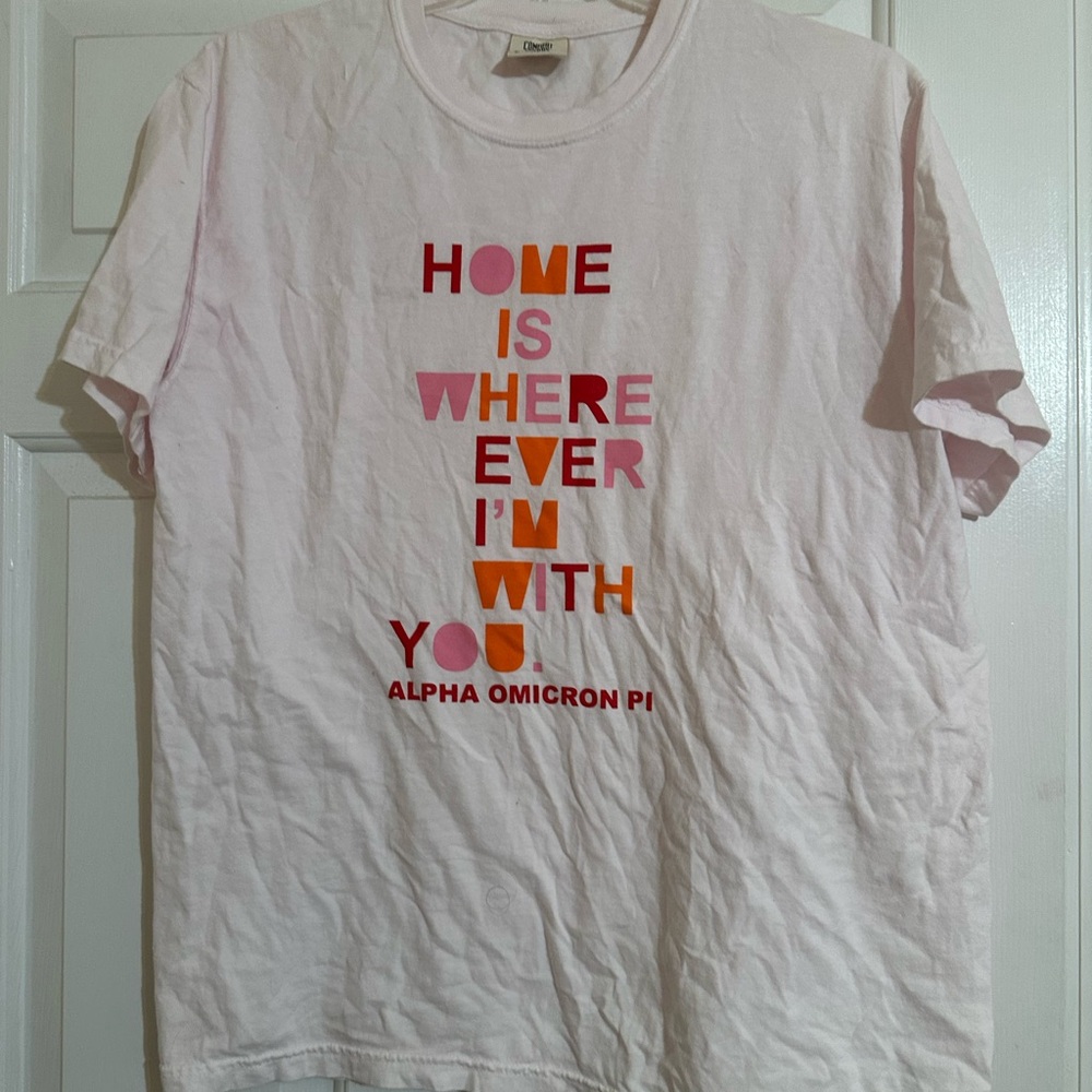 Alpha omicron pi tshirt